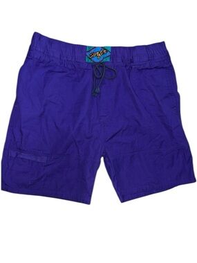Vintage Priority Male Swim Trunks Cotton Purple Size XL